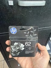 Genuine OEM HP 62 Black Ink Cartridge C2P04AN   New Factory Sealed Exp 2028 