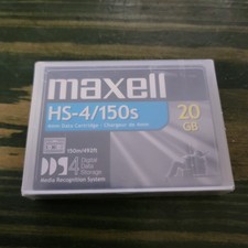 Maxell HS-4/150s 20GB Cartridge 4mm Digital Data Storage DDS-4 200028