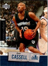 Sam Cassell 56 Upper Deck Rookie Debut LP Sports Card. rookie card picture
