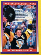1991-92 Score American - Mario Lemieux #425
