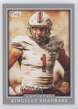 2022 SAGE Artistry Silver Kingsley Enagbare #20 03rk