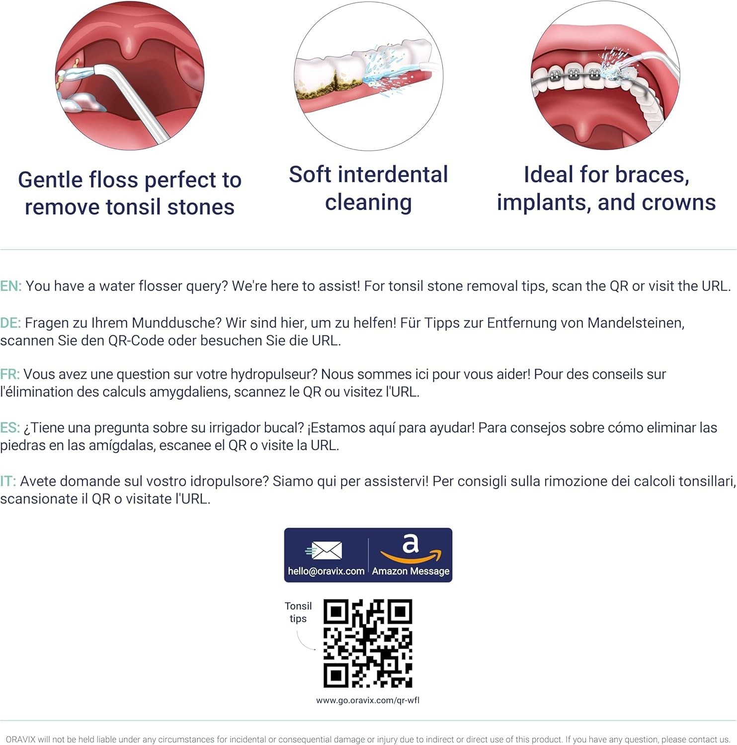 Cool Water Flosser For Tonsil Stones Gallery