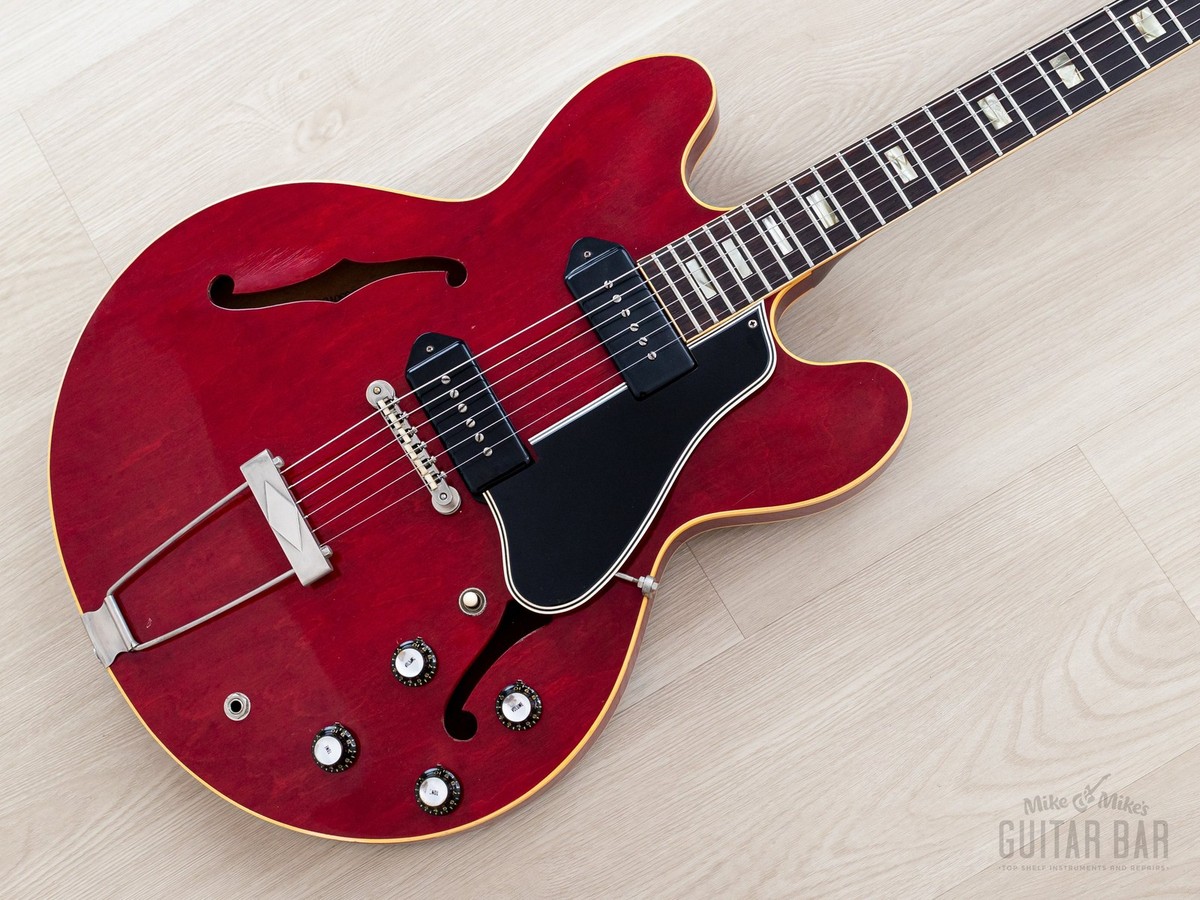 1962 Gibson ES-330 TDC Vintage Hollowbody Electric Guitar Cherry w