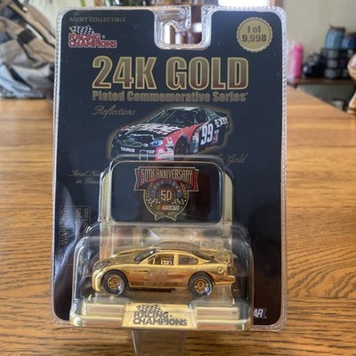 Exide #99, Racing Champions 24K Gold Plated Commemorative Series Diecast