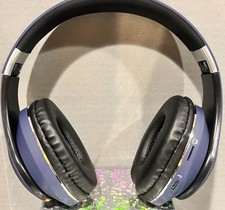 Fedex Ground Travel Fan Game Gear Deluxe LED Blue Stereo Wireless Headphone