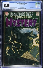 House of Mystery #179 - DC Comics 1969 CGC 8.0 Bernie Wrightson's 1st profession