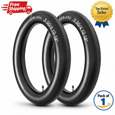 AR-PRO 3.50/4.10-18 Dirt Bike Inner Tubes with TR4 Straight Valve, Universal Hea