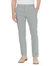Tommy Hilfiger Mens Modern fit Dress Pants 36 / 30 Light Grey Solid Stretch