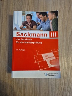 Sackmann Teil 3 Meisterprüfung 44 Auflage 2022