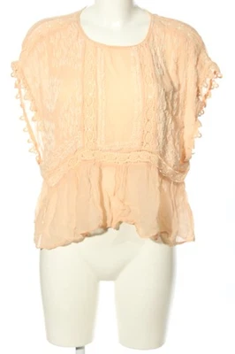 MANGO SUIT Haut basique Dames Top T EU 36 rose chair style décontracté - Photo 1/4