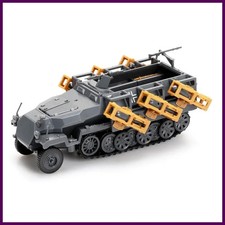 4D 1/72 WWII German SD.KFZ.251 Land Stuka Rocket Launch Armored Vehicle Plastic