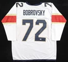 Sergei Bobrovsky Florida Panthers Signed White Hockey Jersey #72 JSA Coa