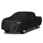 Pickup Truck Cover Waterproof Snow Sun Rain Dust Protection Outdoor with Zipper