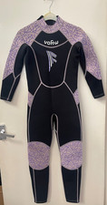 Vofiw Bambini 12/13 Anni,Muta Umida Invernale Full Body, 3,5mm,Nero/Multi,Nuova
