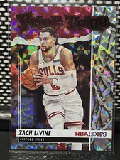 2021-22 NBA Hoops #21 Zach Lavine Prime Twine Asia Hyper Red /99 Chicago Bulls