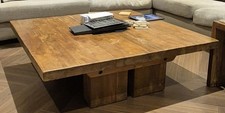 PRICED QUICK SALE Raft Furniture Square Coffee Table Reclaimed Wood MUST GO 