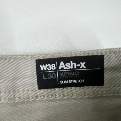 Buffalo By David Bitton Men's Ash-X Jeans Slim Stretch Sablee 38x30 - Picture 3 of 6