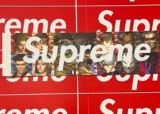 Supreme Yohji Yamamoto Tekken Box Logo Sticker FW22 Authentic Ships Same Day    