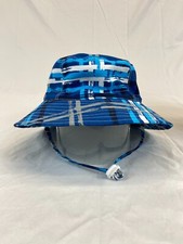 Boys Youth Water Bucket Hat Sun Shade Cap Medium Chin Strap Adjustable Strings