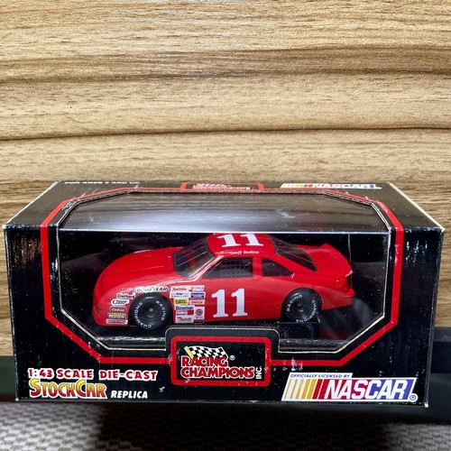 Racing Champions #11 Geoff Bodine NASCAR 1:43 Diecast Car New 1991 - 第 1/2 張圖片