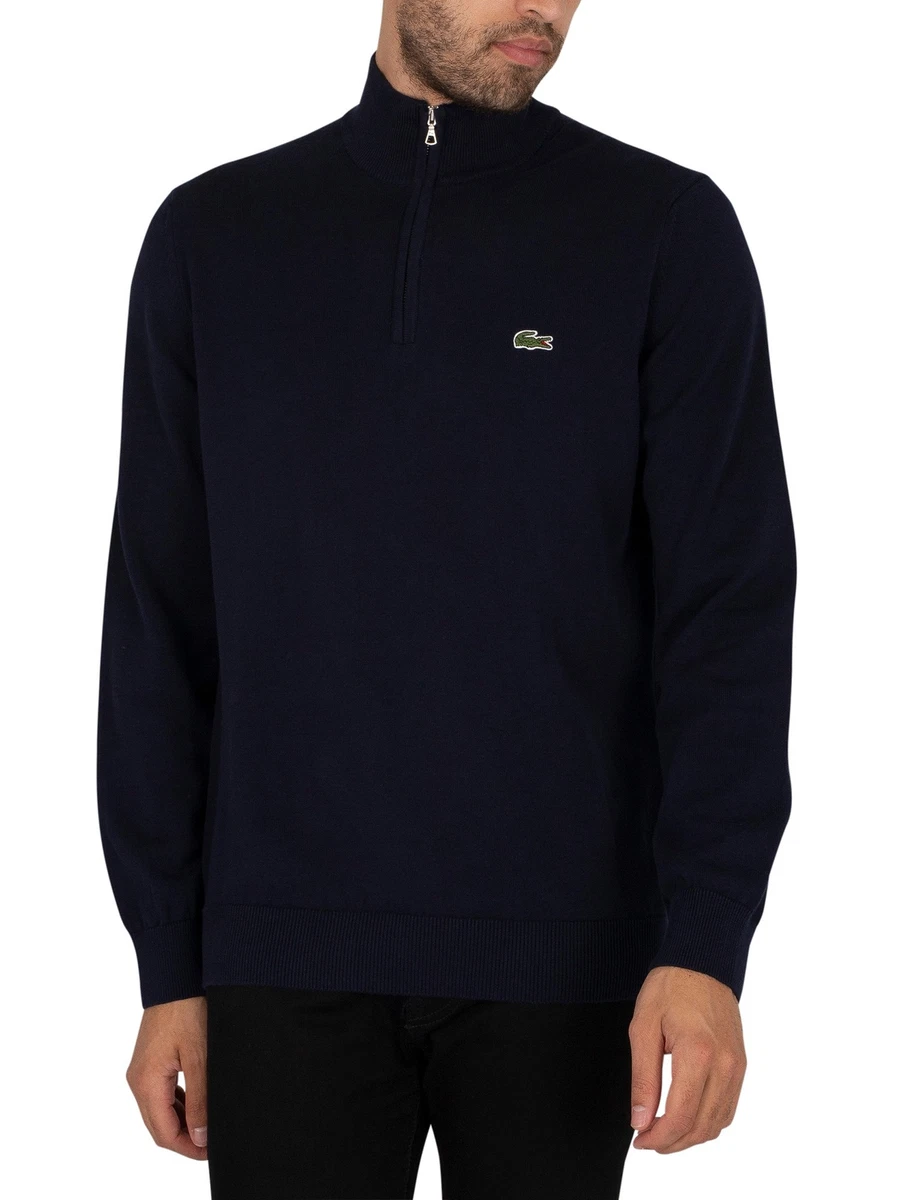 Lacoste quarter hotsell zip sweatshirt
