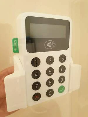 3DBITZ Window bracket for izettle card reader - White - ***BRACKET ONLY***