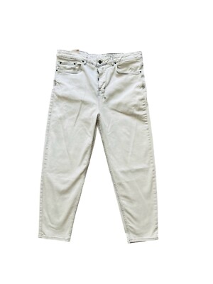 Ksubi Jeans Mens Bullet Habits Chop Relaxed Fit White $220 Size