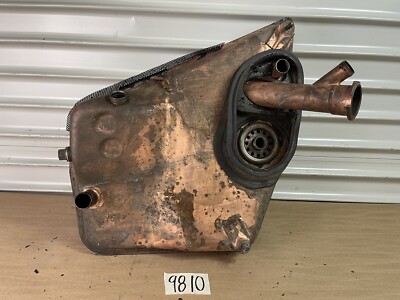 Porsche 911 74-75 Oil Tank Copper Coating Early Type  hot tank cleaned #9810
