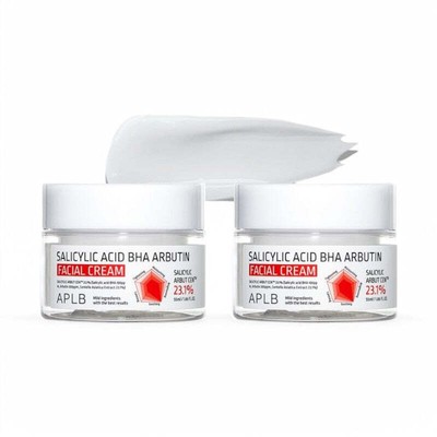 APLB Salicylic Acid BHA Arbutin Facial Cream Set 2 pcs #git