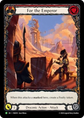その他 FAB Blood of the Dracai RF For the Dracai sealed promo pack Flesh and Blood FAB