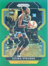 2022 Panini Prizm WNBA AZURA STEVENS #11 GREEN PRIZM SKY SPARKS