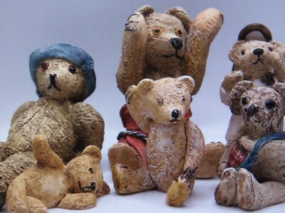 PETER FAGAN COLOUR BOX TEDDIES  KATZEN   & ANDERE TIERE SAMMLERSTÜCKE ''@^@''