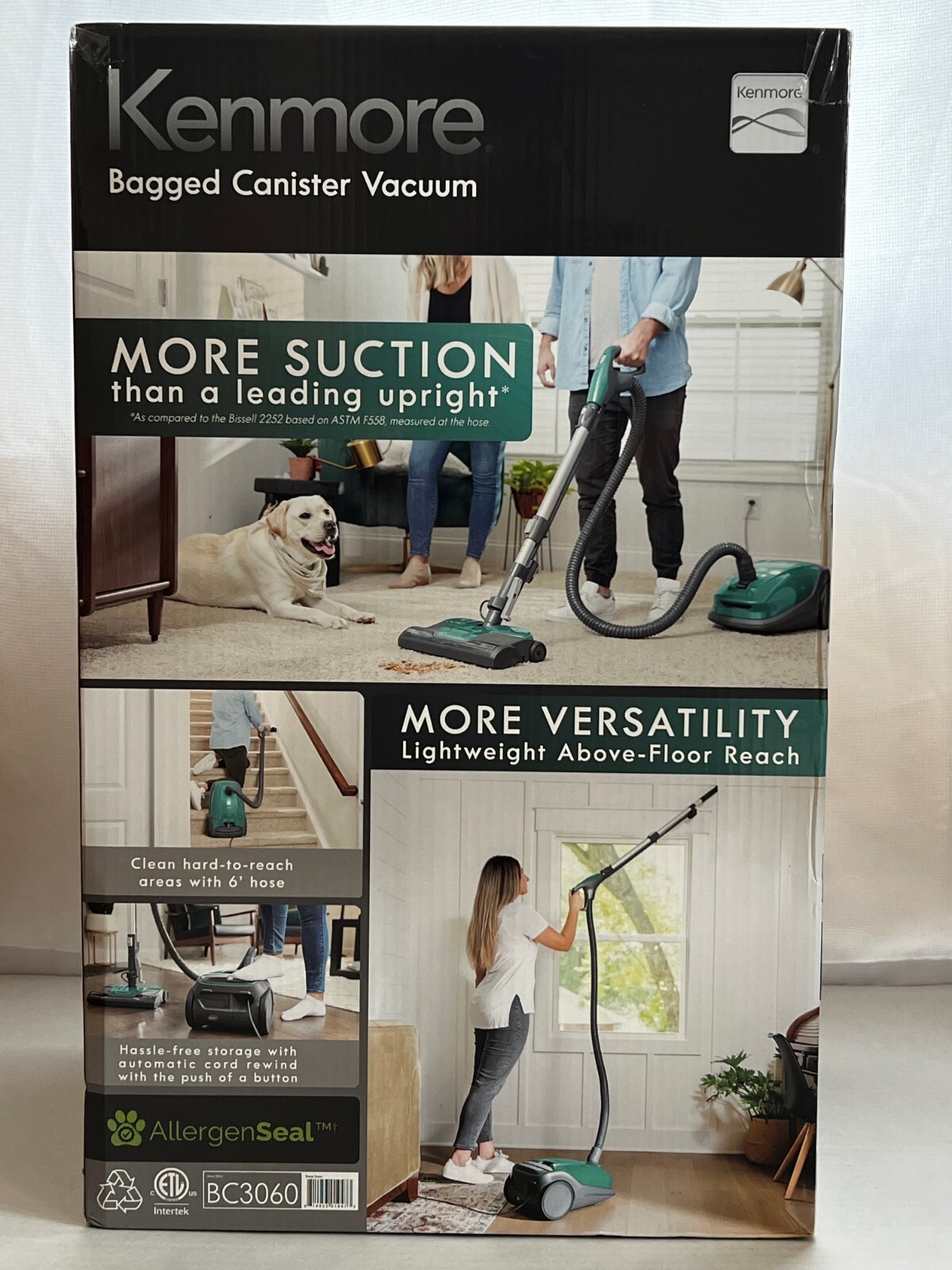 Kenmore Bagged 200 Series Canister Vacuum BC3060 814953019473 eBay