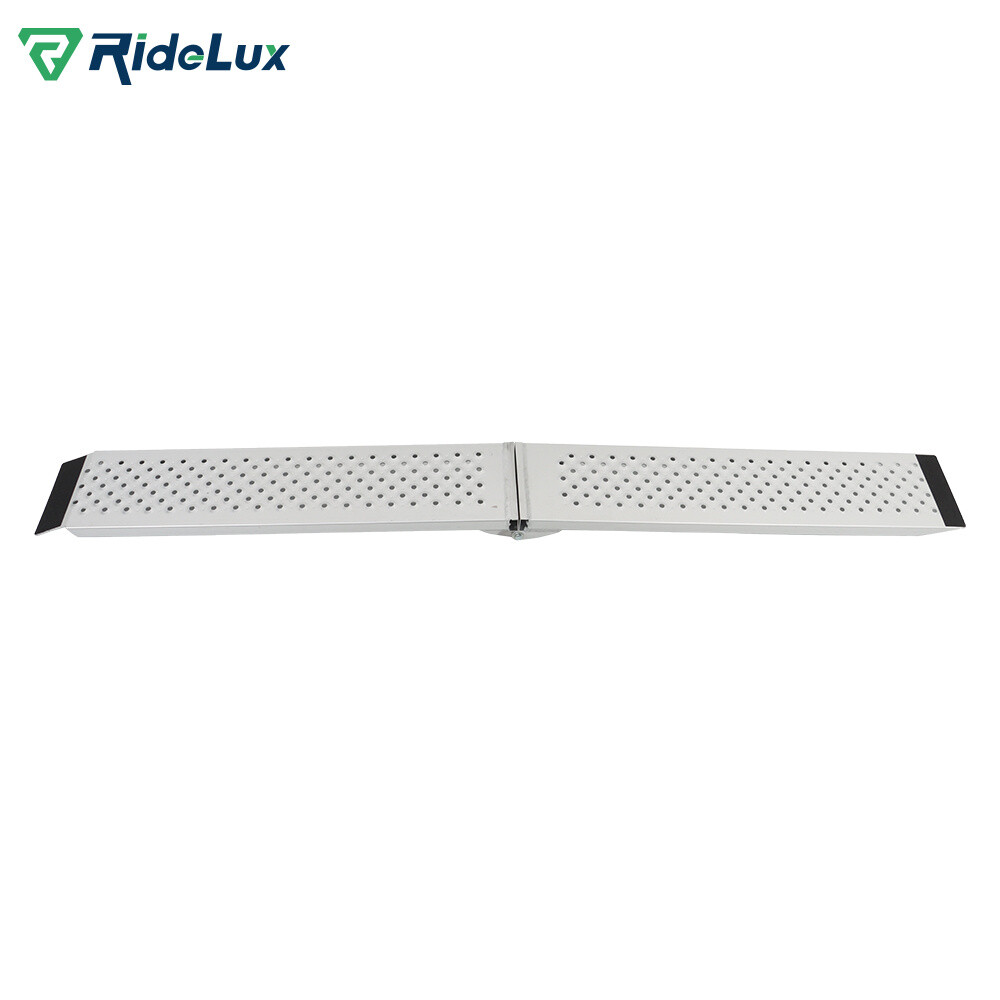 Motorcycle Aluminum Folding Loading Ramp 600 lbs ATV UTV Tractors Quads 76"×8.3"