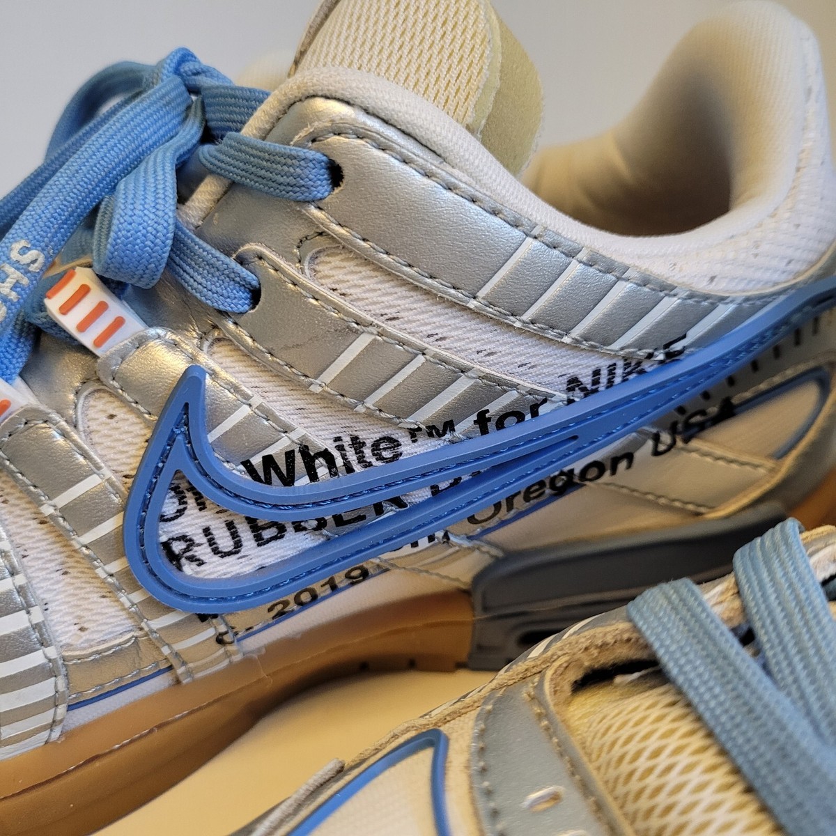 Nike Off-White x Air Rubber Dunk University Blue CU6015-100 Nike Off-White x Air Rubber Dunk University Blue CU6015-100