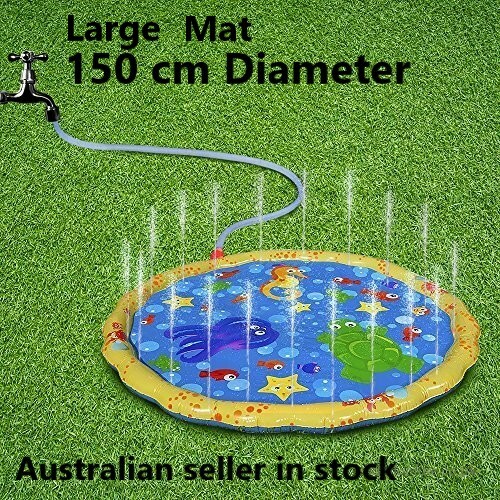 Wahu Splash Mat Blue Or Pink 1 3m X 1 3m Nippas Water Play Summer