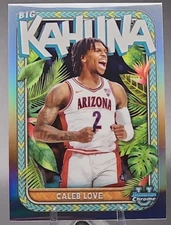 2023-24 Bowman University Chrome Caleb Love Big Kahuna Case Hit BK-13 Arizona SP