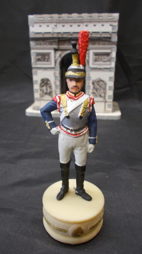 Figurine cuirassier trompette napoléon Papo ; en l'état