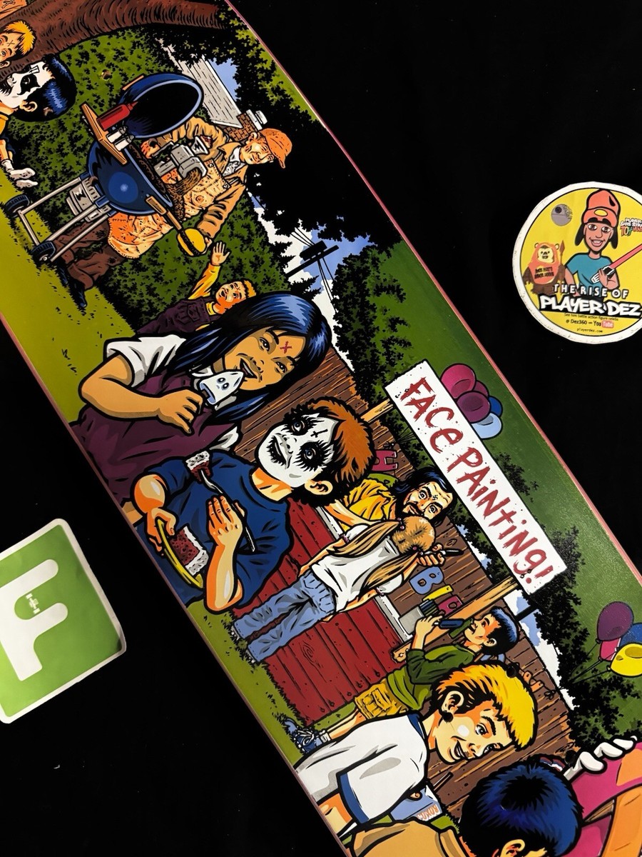 RARE SIGNED Paisley Skates Serial Party Sean Cliver Skateboard