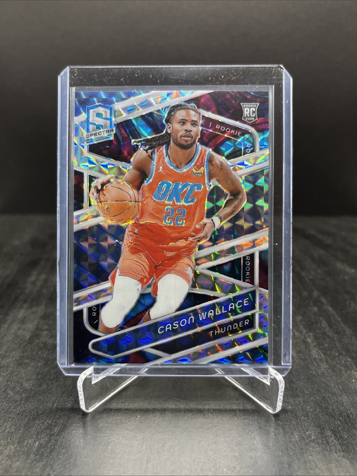 2023-24 Panini Spectra Basketball Cason Wallace RC Rookie Interstellar /99 #164