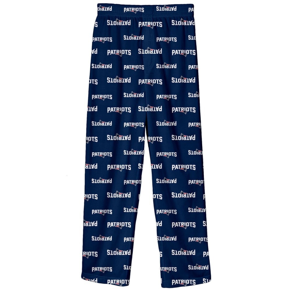 NEW ENGLAND PATRIOTS NFL TEAM APPAREL KIDS PRINTED SLEEP/LOUNGE PANTS MEDIUM 5/6