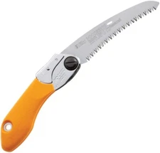 Silky PocketBoy Curve Folding 130mm Saw 5" SK4 High Carbon Orange Rubber 72613