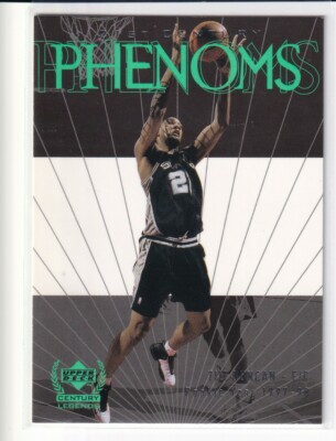 1999-00 Upper Deck Century Legends #59 Tim Duncan 21st Phenoms 