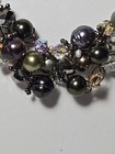 Stunning Short Pearl Beaded And Glass Neacklace. — photo 3