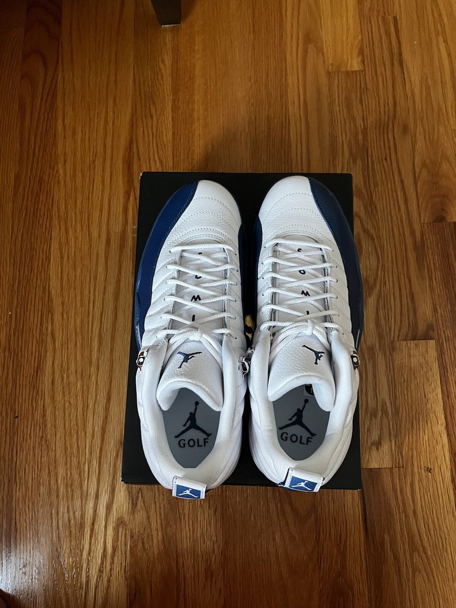 Air Jordan 12 Low Golf French Blue Golf Shoes Men's 11 (New) | eBay