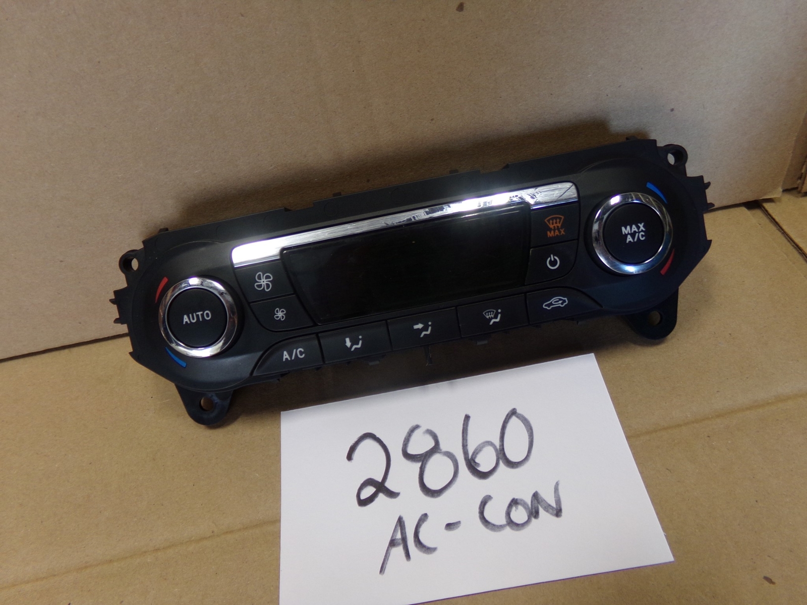 12 13 14 Ford Focus Used AC and Heater Control #2860-AC