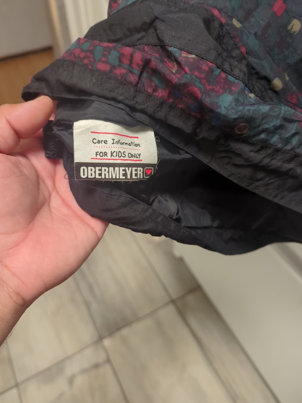 Vintage Obermeyer Arrowhead Pattern Half Zip Jack… - image 10