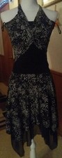 Only Unique Appearance Size Med Blk/Gray/White Dress Very Gently Worn
