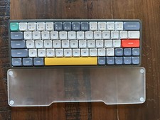 Nuphy Air60 Mechanical Wireless Keyboard, Lunar Gray  Holder