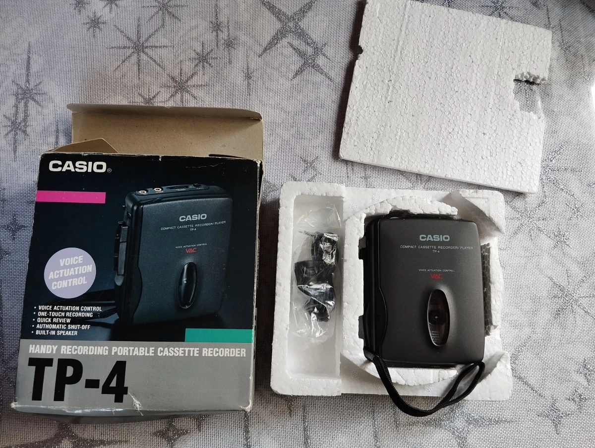 NEUF Casio Club U-200 Walkman Baladeur K7 Cassette Audio Portable